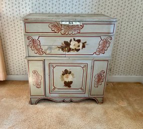 Antique Original Decorated Wash Stand