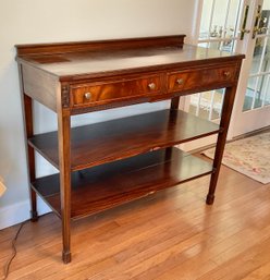 Small Vintage Mahogany Server/ Butlers Table