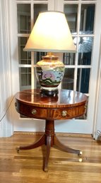 Excellent Quality Old Hickory Inlayed Mahogany Occasional Table