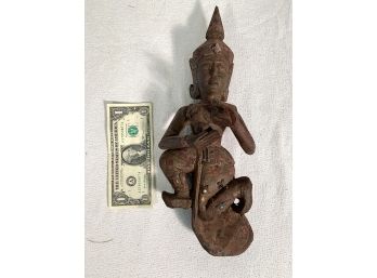 Wooden Carved Hindu Wall Hanging