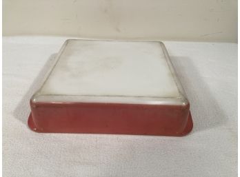 Pink Pyrex Square Casserole Dish 8 X 8