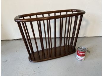 Mid-Century Arthur Umanoff Wooden Spindle Magazine Rack