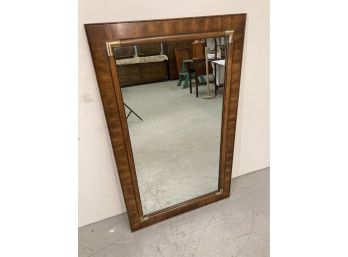 Campaign Style Drexel Accolade Pecan Mirror MCM