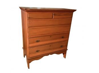 Original Antique Connecticut 2 Drawer Blanket Chest