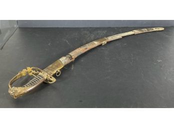 VVery Fine 18th Century Military Saber Made In Ireland