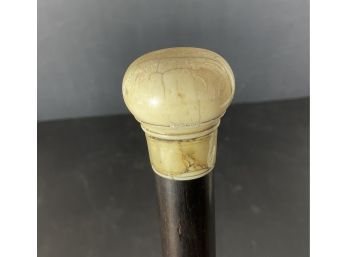 Antique Rosewood @ Bone Mens Walking Stick