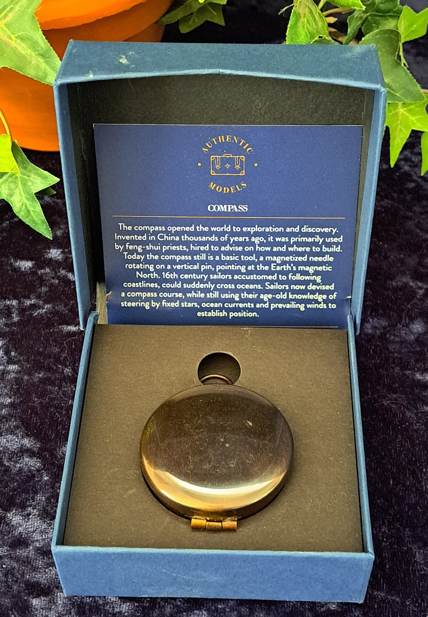 Authentic Models Compass In Gift Box #7605 | Auctionninja.com