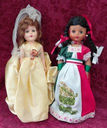 Pair Of Vintage Dolls