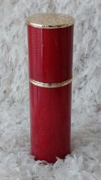 Vintage Hermès Paris Parfum D'Hermès 85ml Rechargeable Perfume Atomizer Red Gold Tone