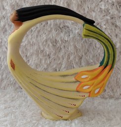 Vintage Southwestern Art Deco Style Figural Vase  Stylized Woman  Approx. 12'