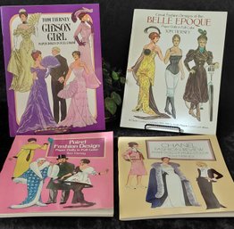 Vintage Tom Tierney Historical Fashion Paper Doll Collection  Chanel, Poiret, Gibson Girls & Belle Poque  4