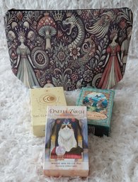 Tarot Card Collection  Oneful Tarot, Rabbit Tarot & Classic Tarot  3 New Decks With Fantasy Pouch