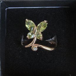 R-2 Butterfly Ring Stamped 925