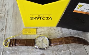 A-1 Invicta Watch Brown Wristband