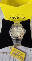 A-2 Invicta Silver Toned Watch