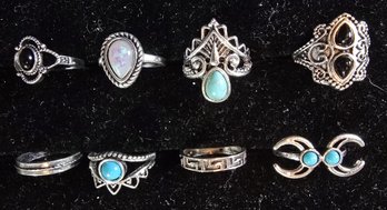 R-2 Costume Jewelry Ring Lot 2