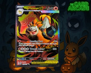 Mega Camerupt Ex #156 Pokemon Mega Evolution