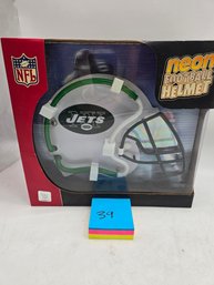 New York Jets Neon Football Helmet Light