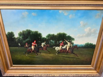 Reprint Of Heading For The Starting Gates