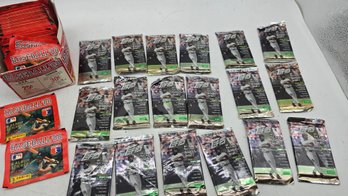 Bundle Of Baseball Album Stickers And Packs Of Topps Baseball Cards