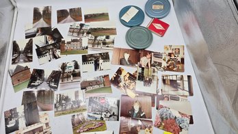Vintage Pictures And Film Reels.