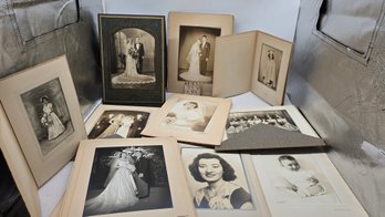 Antique Black And White Portrait Photos