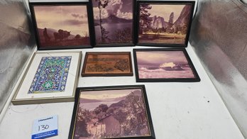 Framed Photography And Art