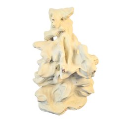 Large Biomorphic Abstract Clay Sculpture