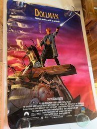 Dollman Vintage Bad Movie Poster From Vhs Video Store Horror Monster Toy