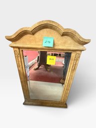 Gold Arched Mantel Mirror, 36 X 27