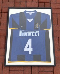 Signed Soccer Jersey Framed