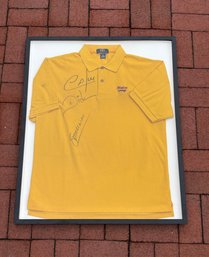 Signed Tennis Shirt Framed