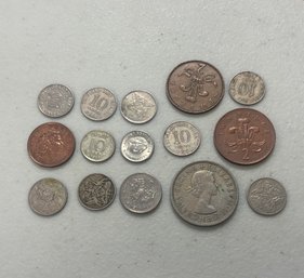 Vintage Foreign Coin Lot