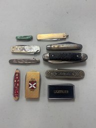 Vintage Pocket Knife Lot