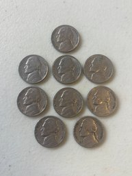 Vintage Nickel Coin Lot 40 S