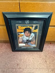 Signed Jason Giambi Sports Illustrated Cover – Framed 2000 'New Face Of Baseball' Autograph