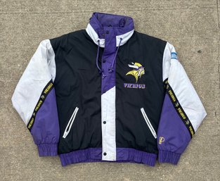 Vintage Pro Player Vikings Jacket Size Medium