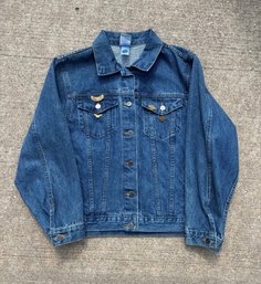 Vintage Harley Davidson Jean Jacket Women's Size Medium