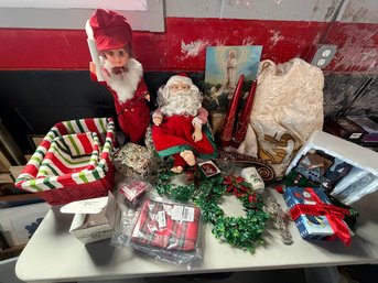 Huge Vintage Christmas Decor Lot