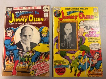 Lot Of 2 Don Rickles Vintage Jimmy Olsen Superman Comic Books