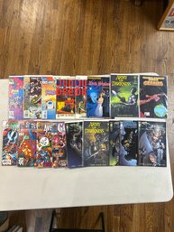 #3 Mixed Comic Book Lot Army Of Darkness Ren & Stimpy Judge Dredd Marvel Image