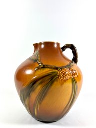 1936 Art Deco Roseville Pottery 'pinecone Artwork'