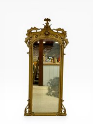 19th C. Full-Size Gilted Mirror
