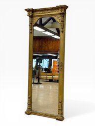 Large Early 19th C. Gilted Pier Mirror