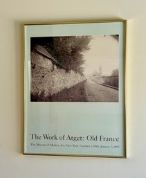 1981 Exhibition Poster - The Work Of Atget: Old France