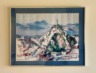 Cecile Ryden Johnson 'Coit Tower, San Francisco' Print