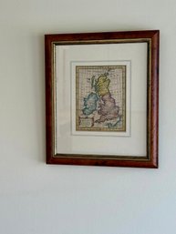 18th C. (1744) Great Britain Map - Claude Buffier