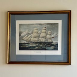 William Webb (1790-1856) 'Betty Darling' Ship Print