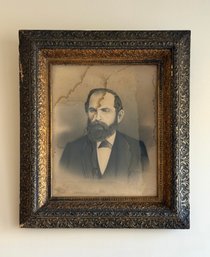 19th C. Framed Portrait