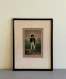 Early 19th C. Napoleon Bonaparte Engraving